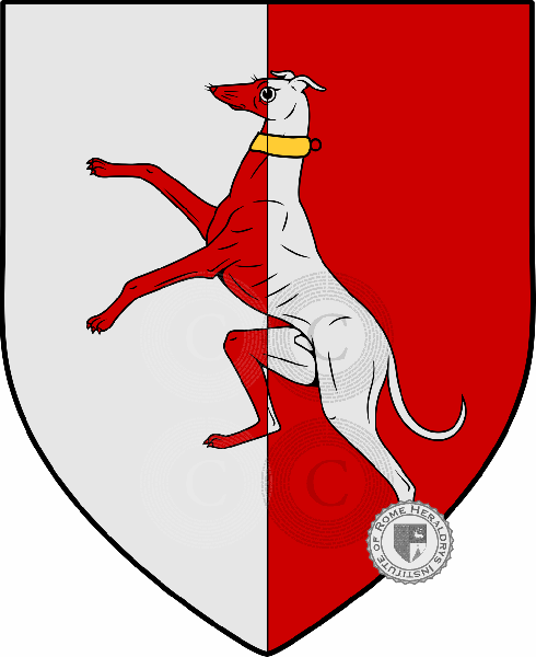 Coat of arms of family Maccani
