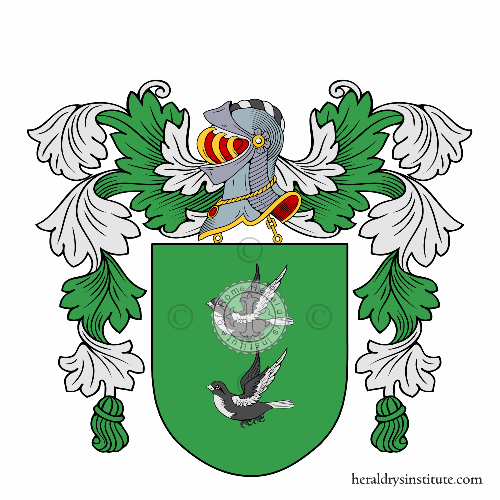 Coat of arms of family Garrido