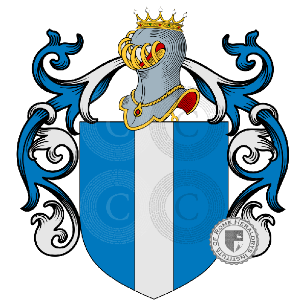 Coat of arms of family Abate