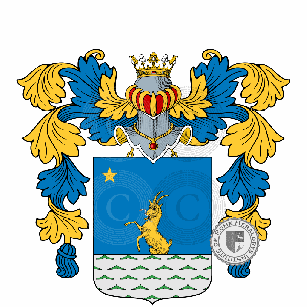 Coat of arms of family Thaon