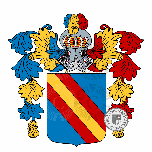 Coat of arms of family Maccagnoni