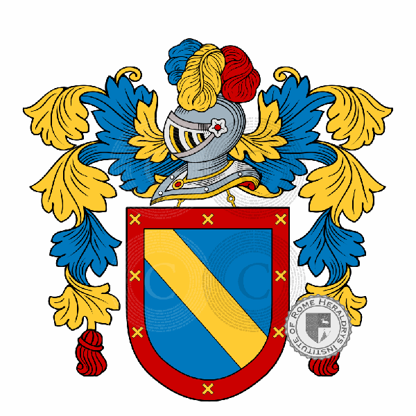 Coat of arms of family Pinedo