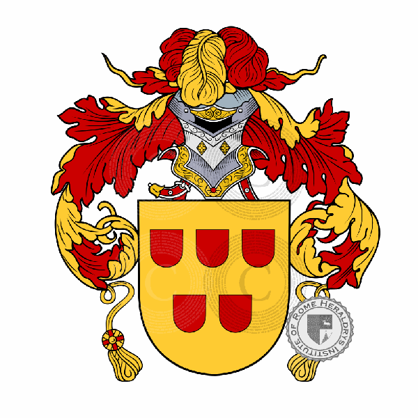 Coat of arms of family Barbaça