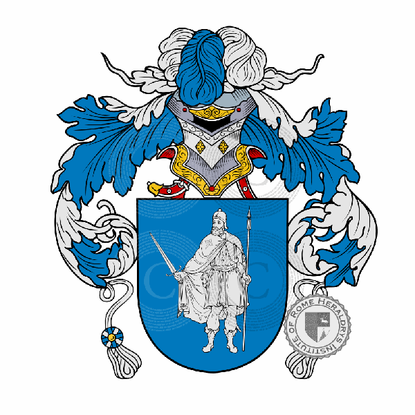Coat of arms of family Troitiño