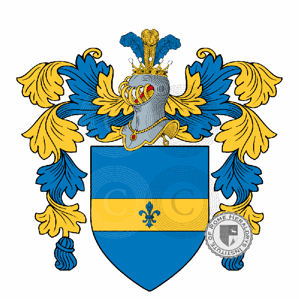 Coat of arms of family Bucchia