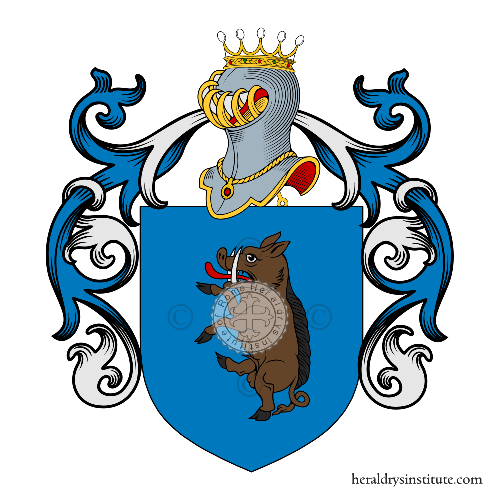 Coat of arms of family Tassinari