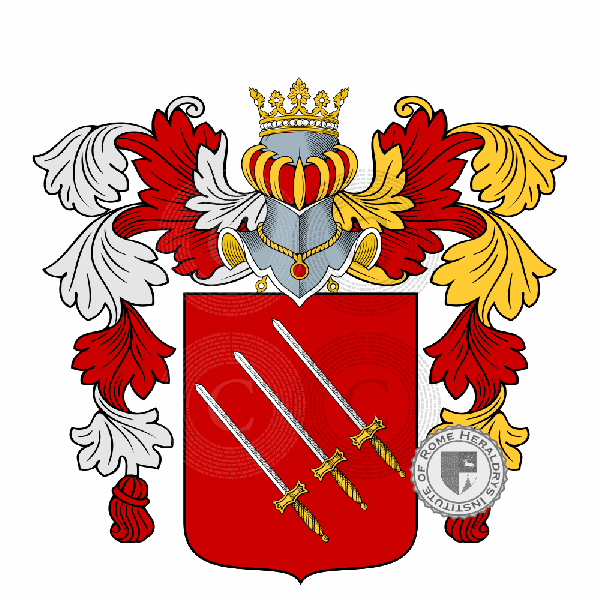 Coat of arms of family Spada