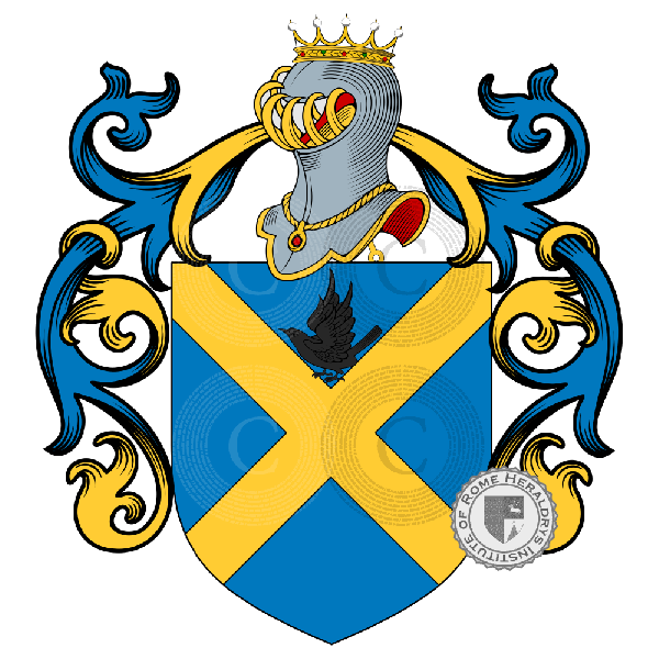 Escudo de la familia Calandrini