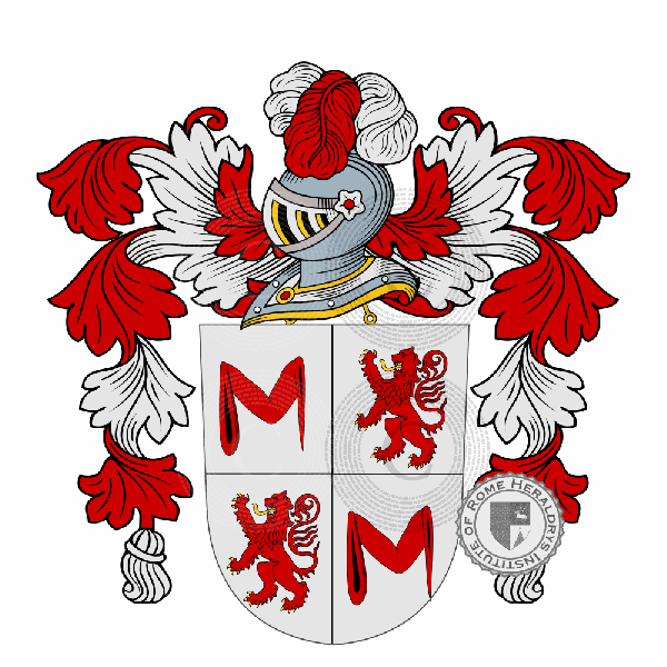 Escudo de la familia De Malle  de Bettenbourg