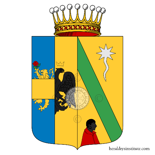 Wappen der Familie Mancinelli Scotti