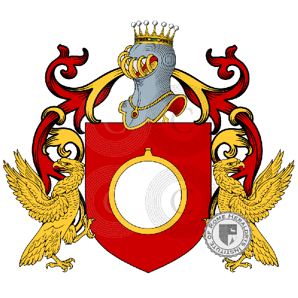 Coat of arms of family Mirone