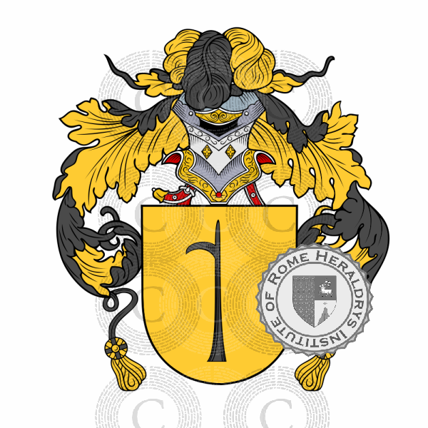 Coat of arms of family Agero   ref: 50116