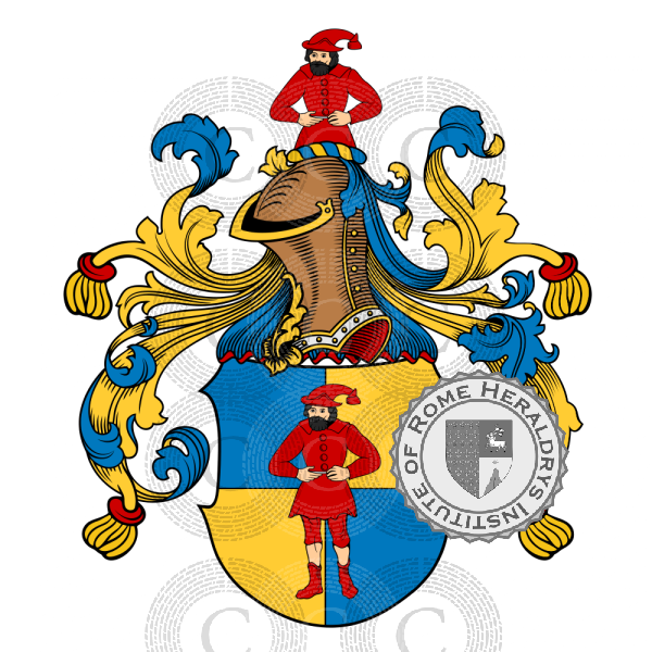 Wappen der Familie Doutrelepon