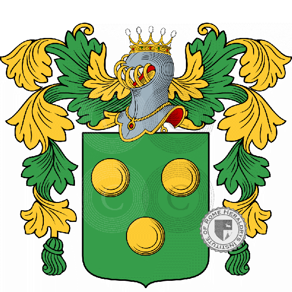 Coat of arms of family Bellotti