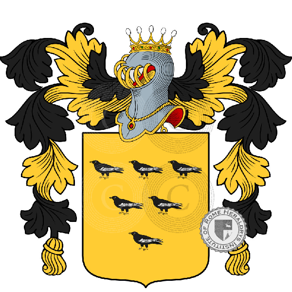 Wappen der Familie Rondinelli