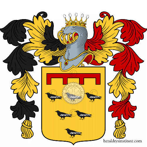 Coat of arms of family Rondinelli