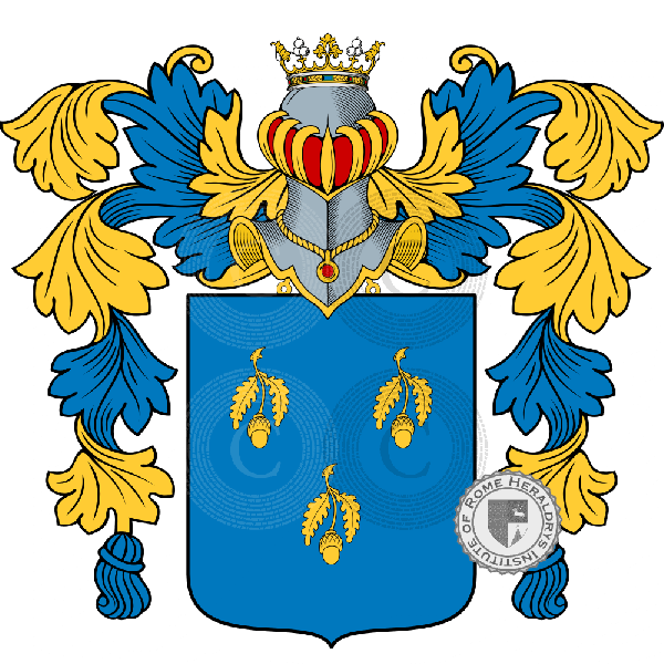Coat of arms of family Bretteville