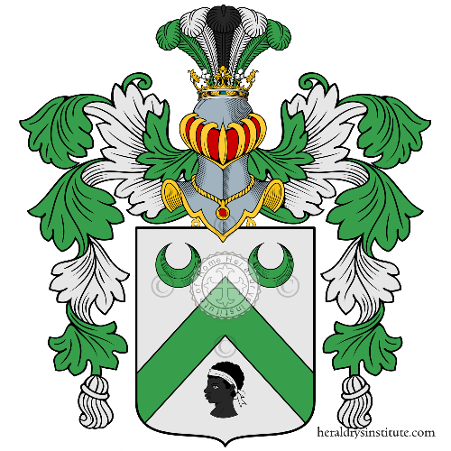 Coat of arms of family Le Normand de Bretteville