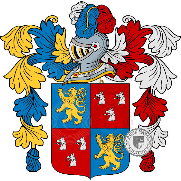 Coat of arms of family Carmo