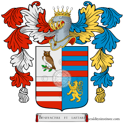 Coat of arms of family Minervini