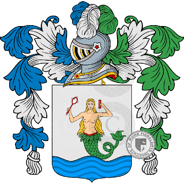 Coat of arms of family Turdo