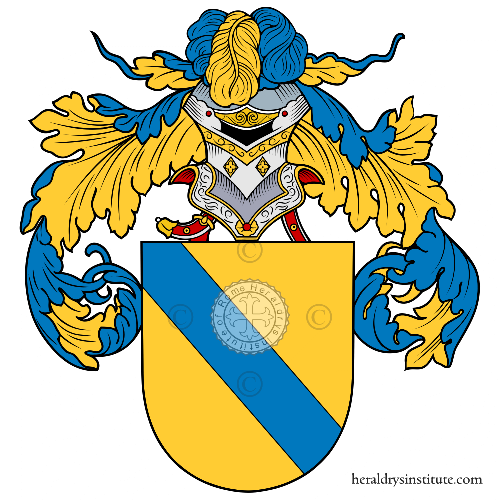 Coat of arms of family San Làzaro