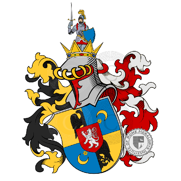 Coat of arms of family Von Campe