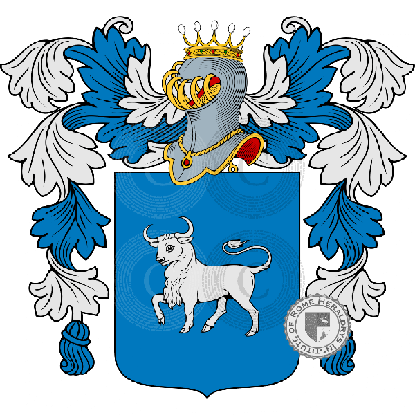 Coat of arms of family Bovi