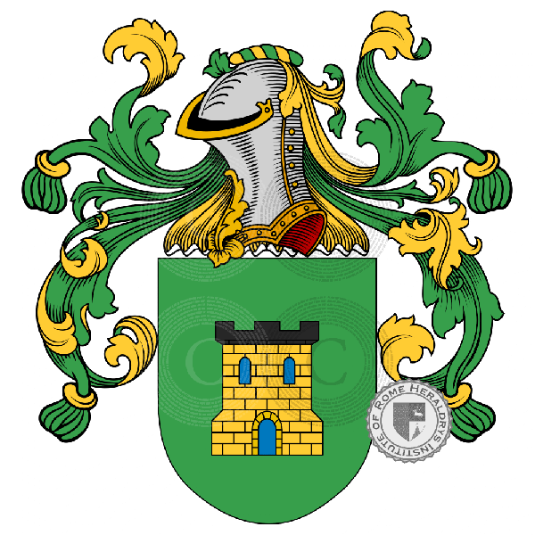 Coat of arms of family Escajadillo
