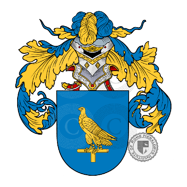 Coat of arms of family Casaña