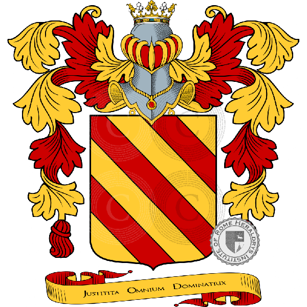 Coat of arms of family Ghisilieri