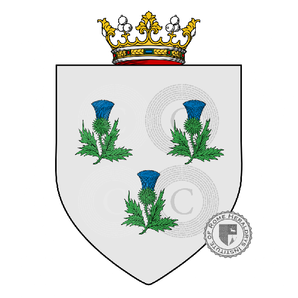 Coat of arms of family Cardona   ref: 50362