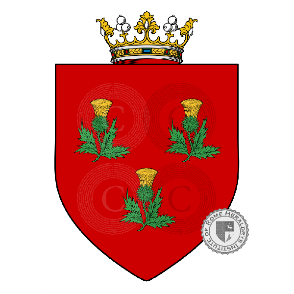 Coat of arms of family Cardona   ref: 50364