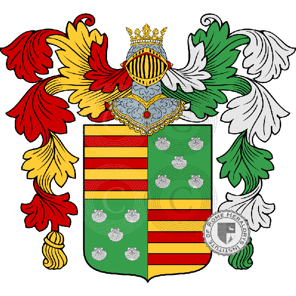 Coat of arms of family Pimentel