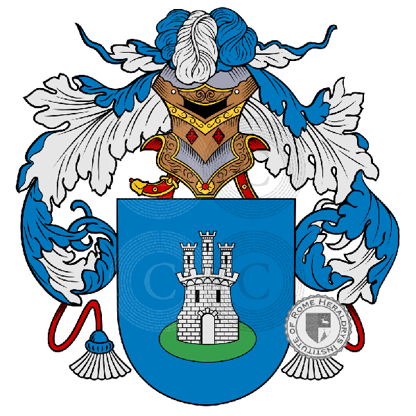 Coat of arms of family Caba