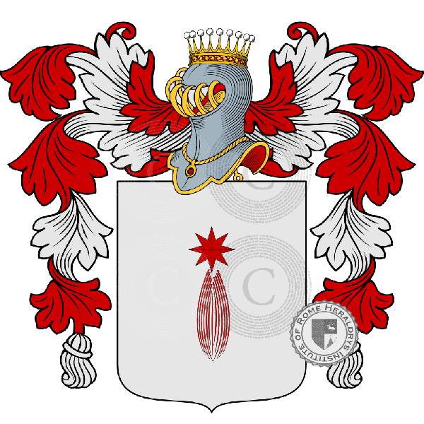 Coat of arms of family Gualdi