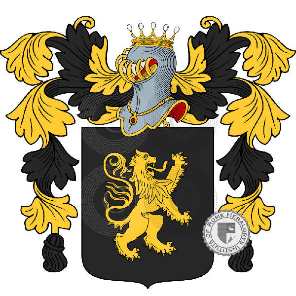 Coat of arms of family Cagnoni