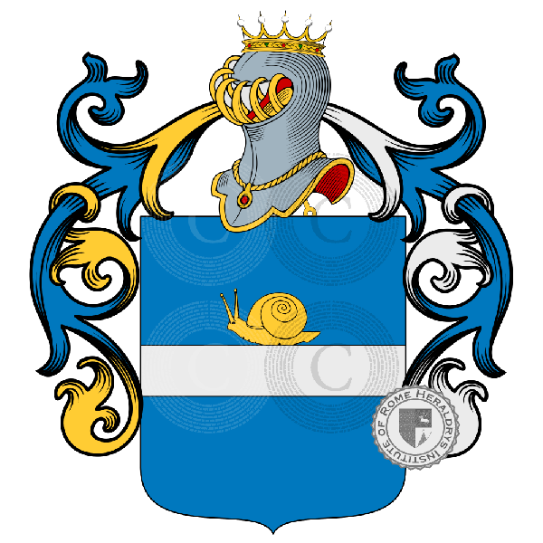 Coat of arms of family Brizzi