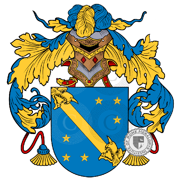 Coat of arms of family Togny