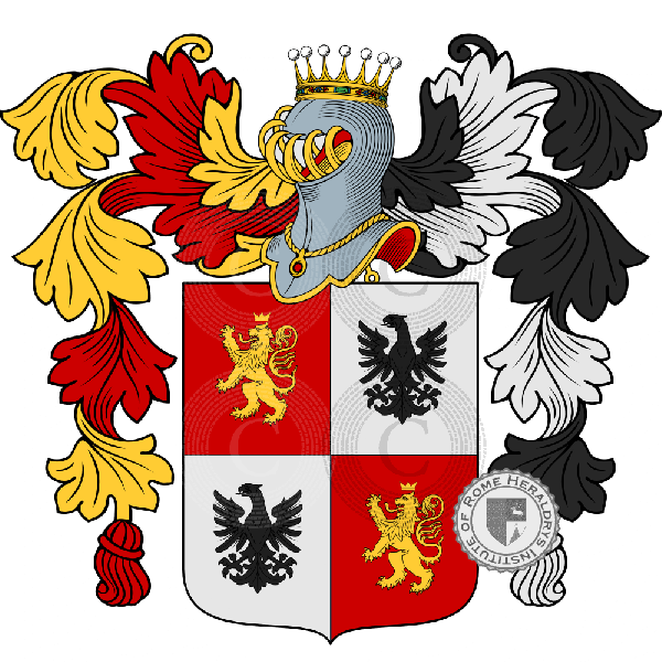 Coat of arms of family Cappellani