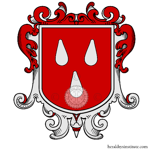 Coat of arms of family Seppia