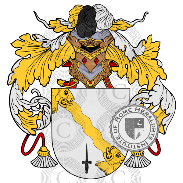 Coat of arms of family Baraldo
