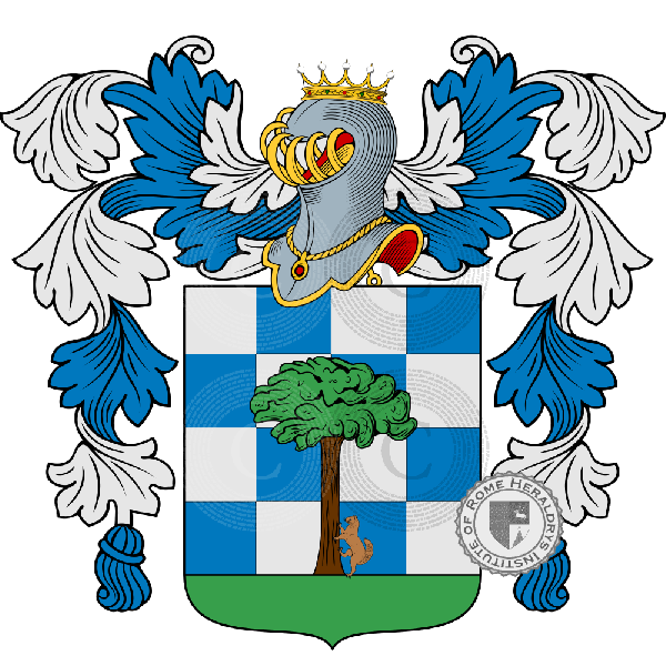 Coat of arms of family Zandone