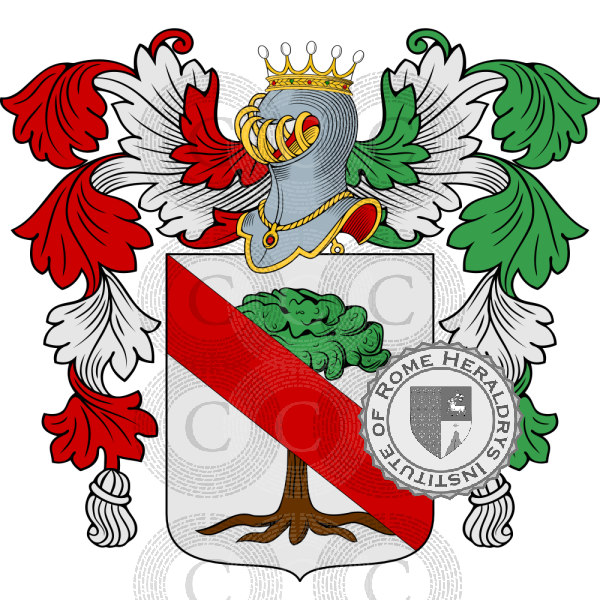 Coat of arms of family Neroni da Leccio