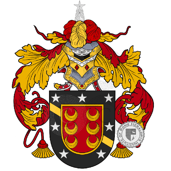 Coat of arms of family Pessoa