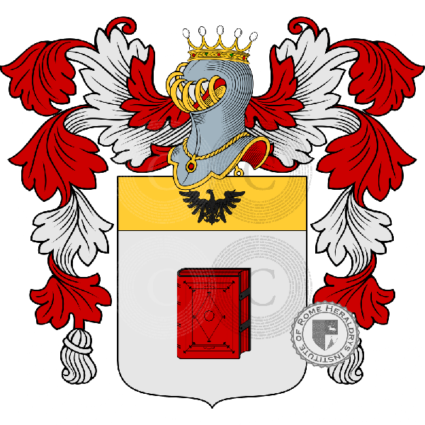 Coat of arms of family Bergami