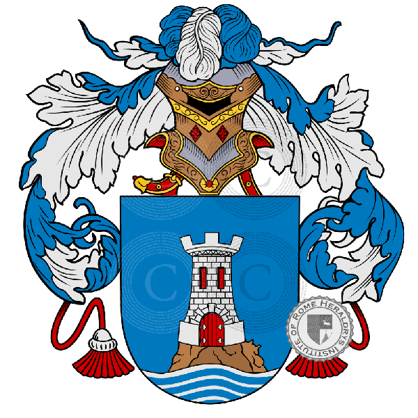 Coat of arms of family Fiallo
