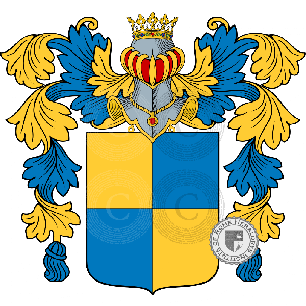 Coat of arms of family Caldora