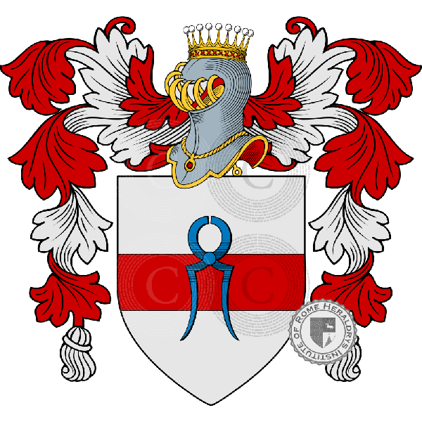 Coat of arms of family Zorzo