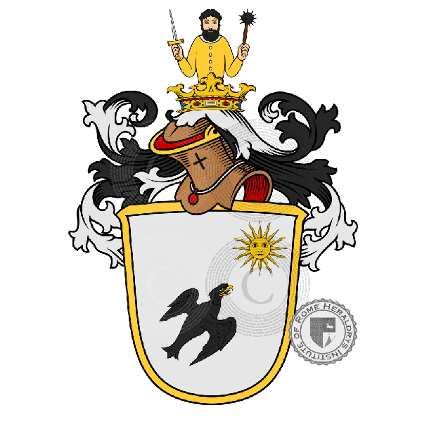Coat of arms of family Laukert